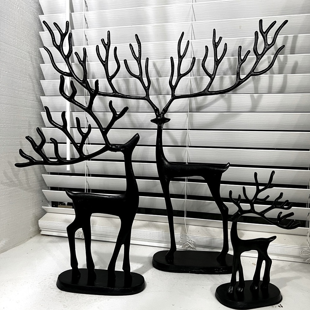 Reindeer set of three NEW